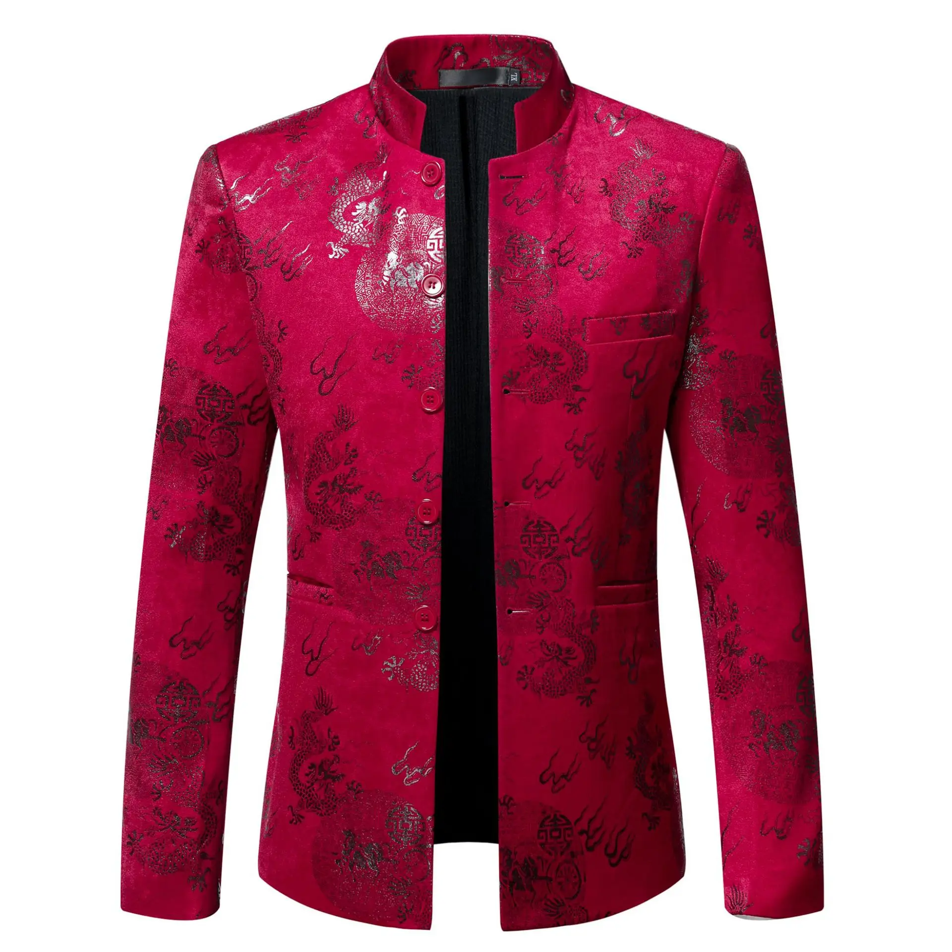 

Suits for Men Spring and Autumn Casual Party Printed Jacket Coat Blazers for Men Costume Homme Elegant Stylish Men Clothing New