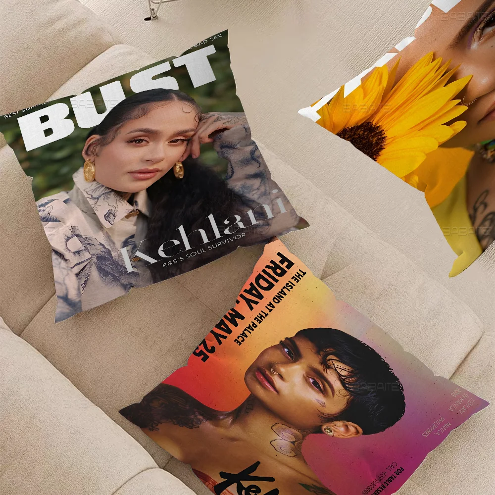 K-Kehlani когда мы ожидат музыкальная офисная подушка наволочка автомобильная 45X45 см