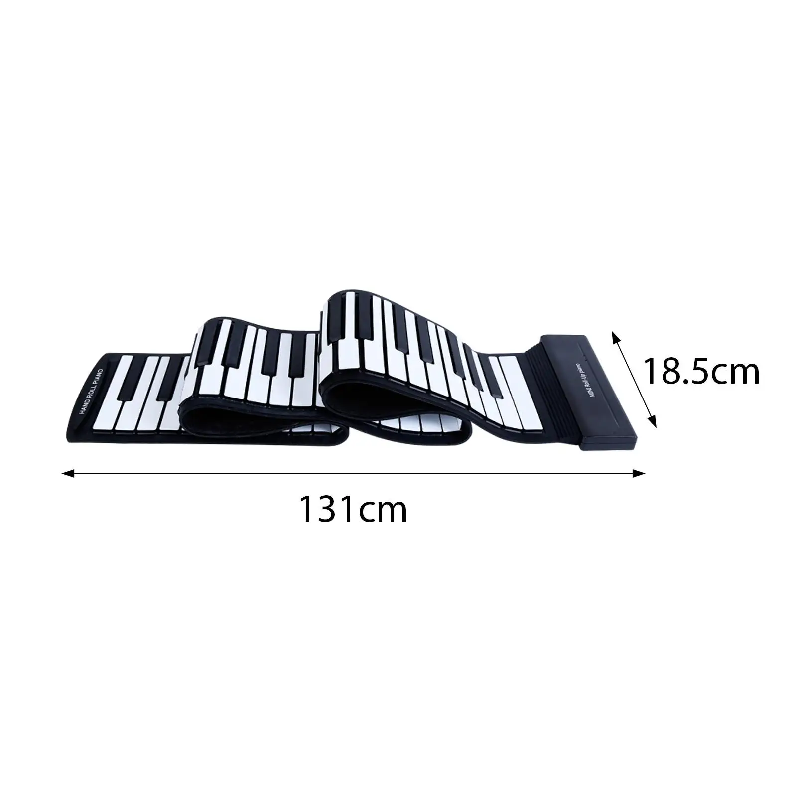 Складная развивающая клавиатура с USB-входом 88 элементов