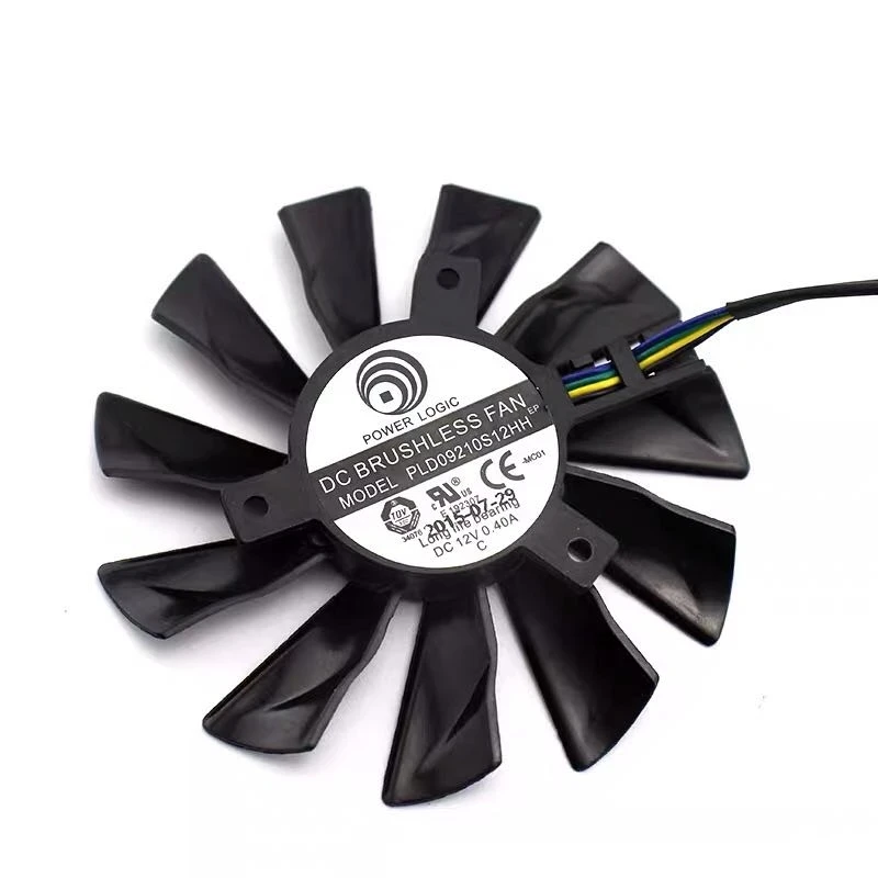 Новый 85 мм 4PIN PLD09210S12HH охлаждающий вентилятор для MSI GTX 1080 1070 1060 Duke TI графической