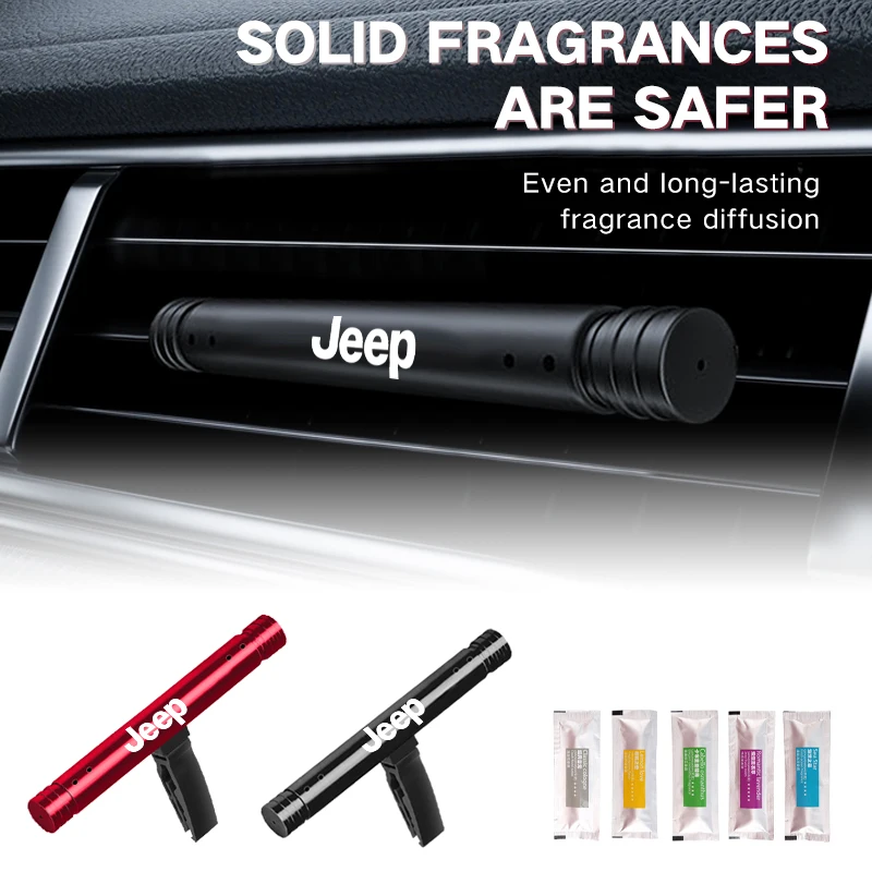 Освежитель воздуха ароматический зажим для Jeep Renegade Compass Wrangler JK Cherokee