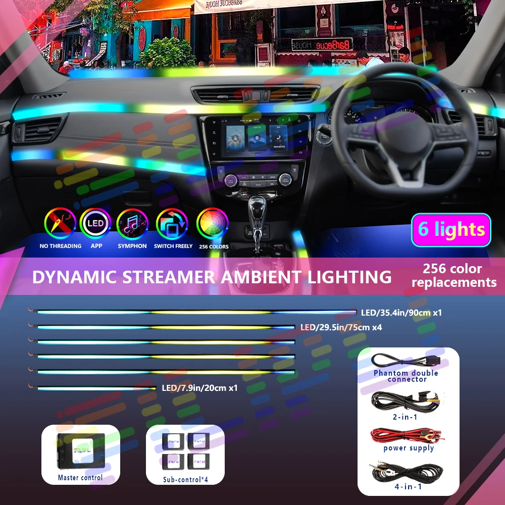 Подходит для 2011 Ford Mustang Winged Tiger sttisan Explorer Mondeo специальный цвет LEDRGB акриловая