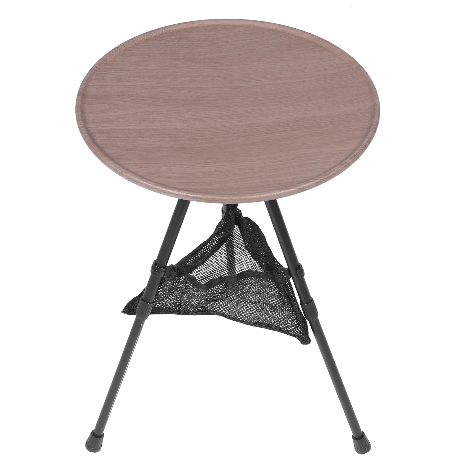 

Detachable Portable Folding Picnic Tables Beach Retractable Camping Dinner Round Metal End Side