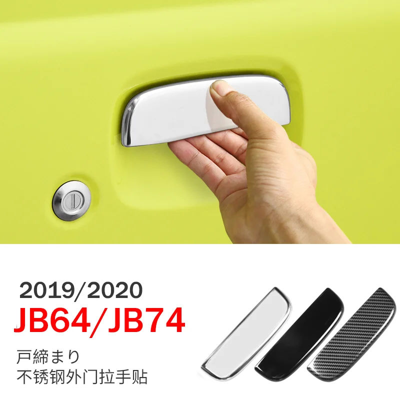 

For Jimny JB64 JB74 2019 2020 Auto Styling Exterior Accessories Car Side Door Handle Covers Stickers