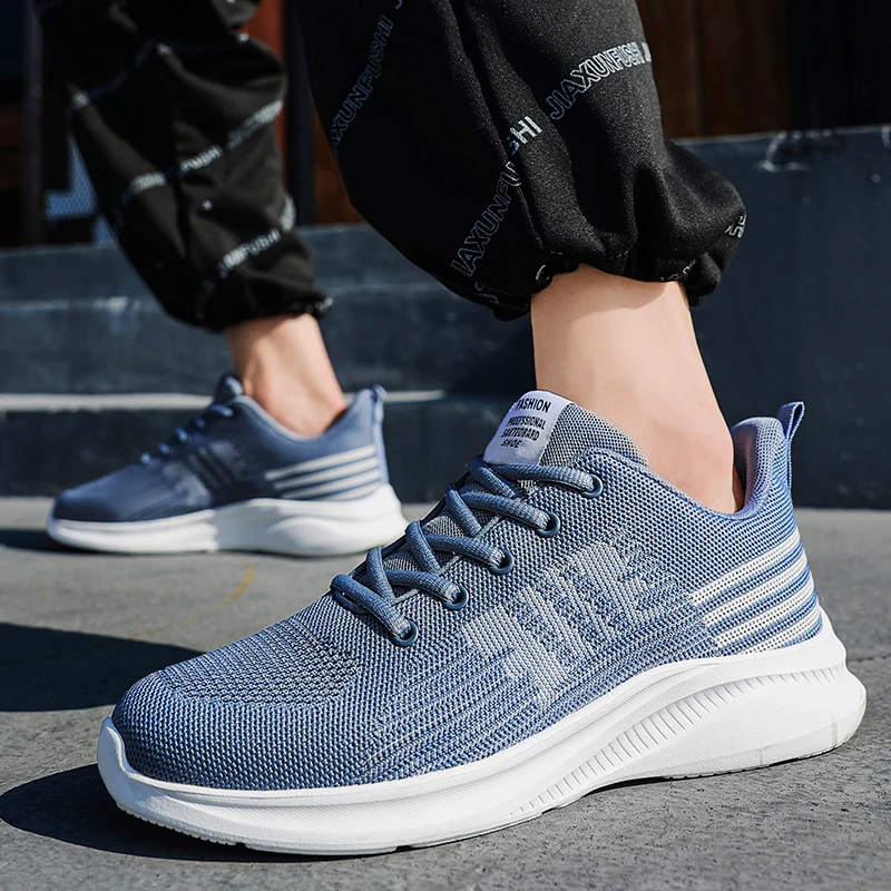 SALUDAS Men Sneakers Fashion Sports Shoes Light Running Shoes Non Slip Casual Shoe Athletic Tennis Sneakers Male Footwear Shoes