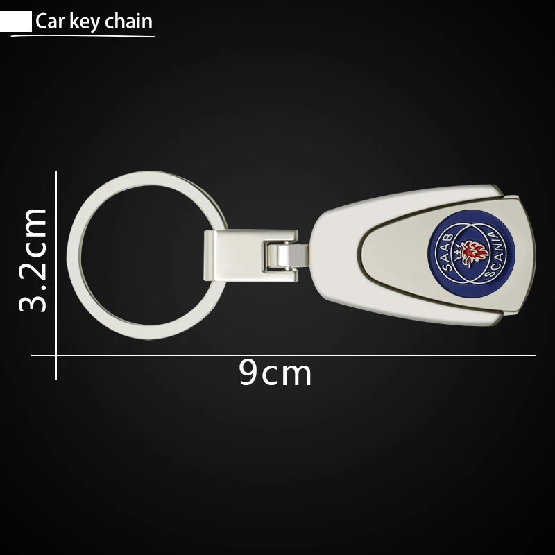 1 шт. брелок-эмблема для автомобиля брелок ключей автомобильный SAAB 9000 900 600 428 03-10 9-3