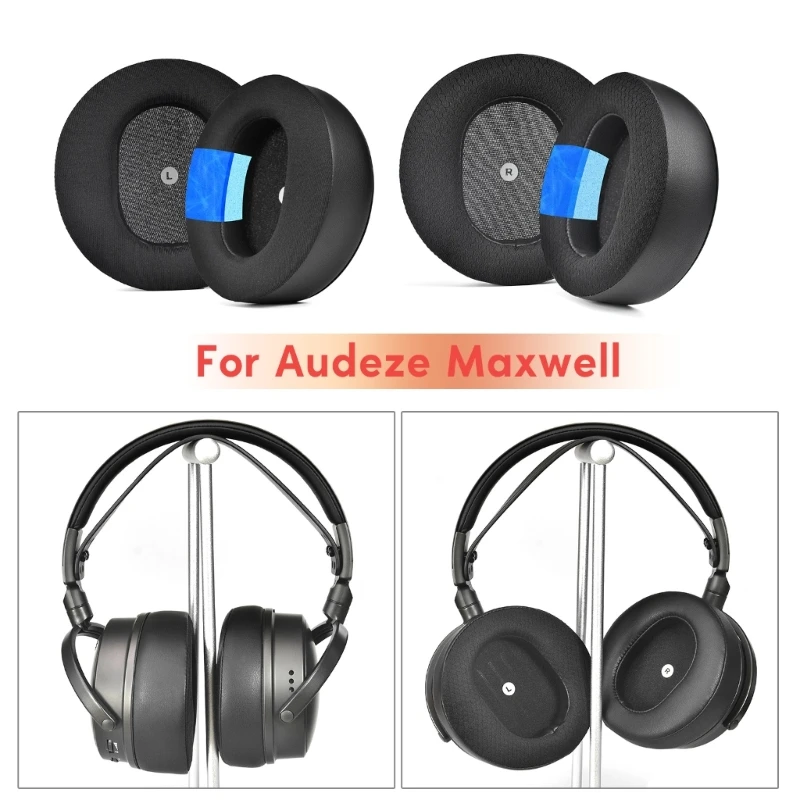 

Comfortable Ear Pads Earpads Cooling Gel Pillow Cover For Audeze Maxwell Headphone Round Cover Sleeves Earcups Accessory