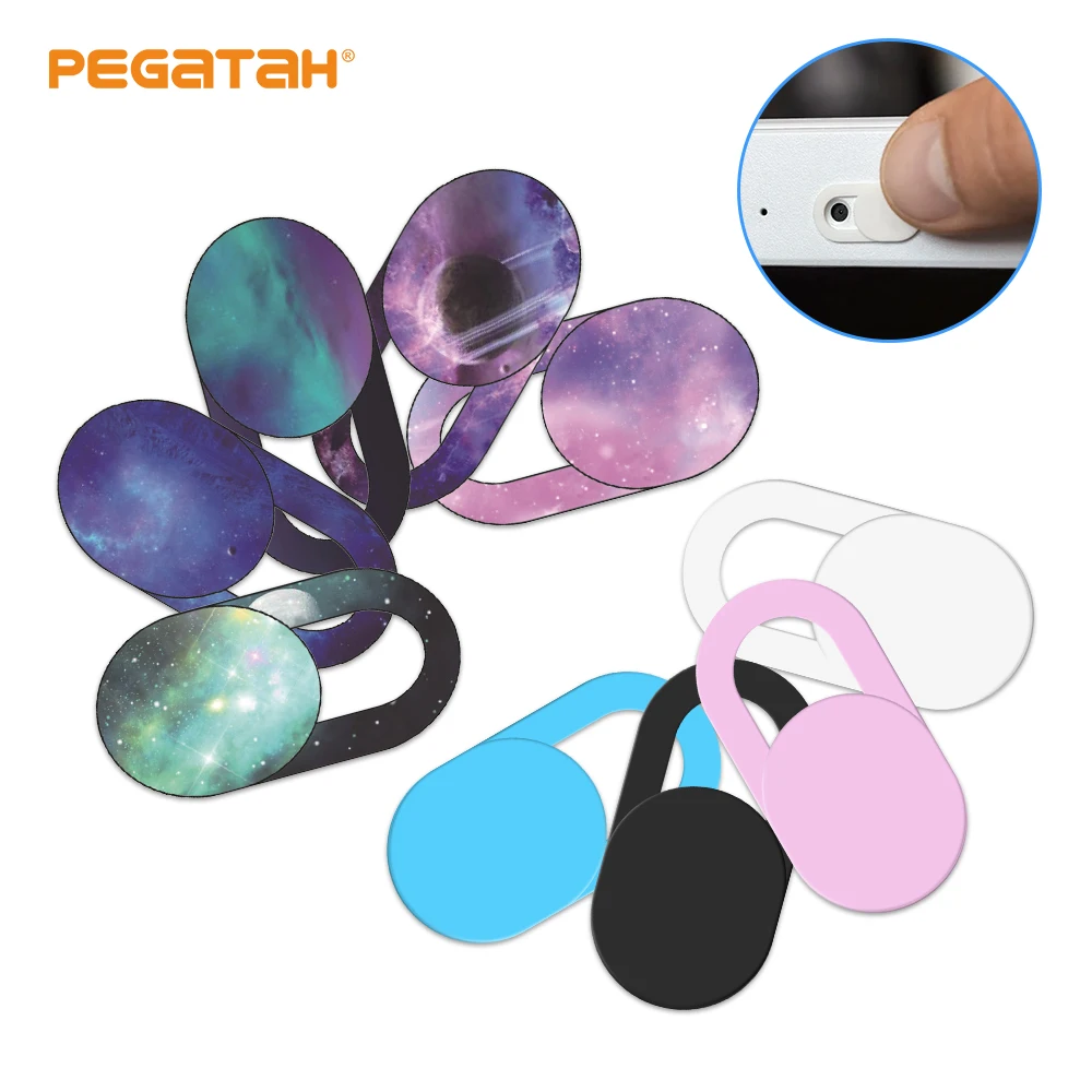 

Webcam Cover Universal Sticker Phone Antispy Camera Cover for Laptops PC Macbook Camera Lenses Shutter Privacy Slider Covers