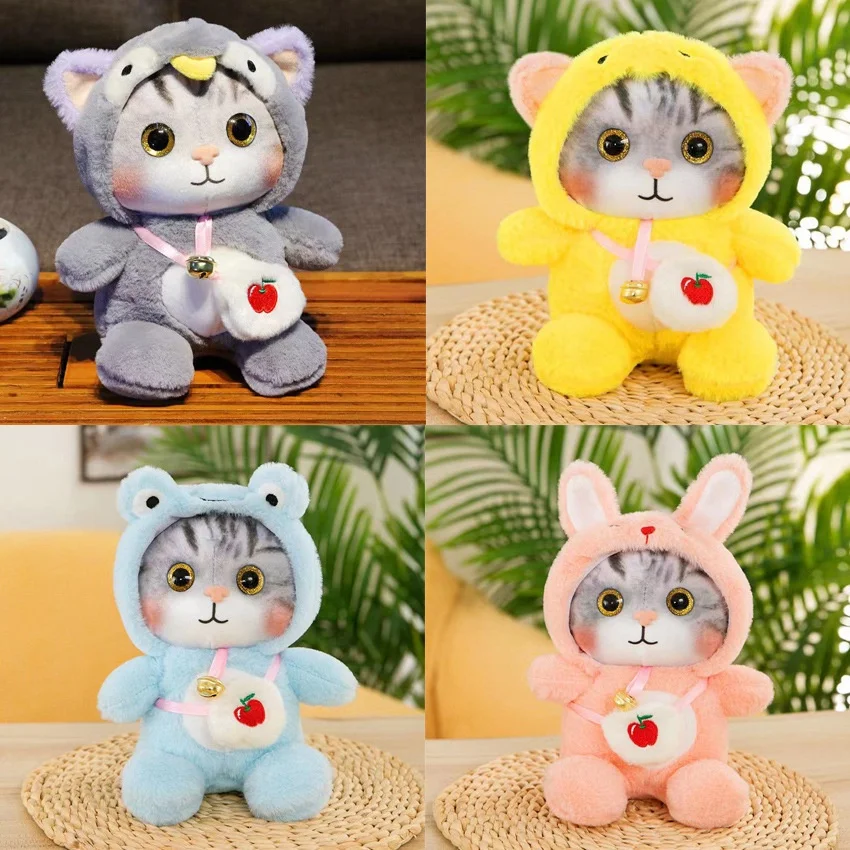 

Cute Healing Cat Doll Toy Cat Plush Doll Doll Children Sleeping Pillow Gift for Girls Tiktok Patung Stuffed Animal Sotong Pop It