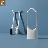 new youpin toilet brush set with 2 brushes tpr plastic brush household bathroom cleaning brush