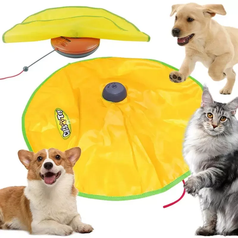 

NEW2022 Automatic Toy Funny Toy For Indoor Cats Chasing Motion Catch The Tail Toy Undercover Mouse Smart Moving