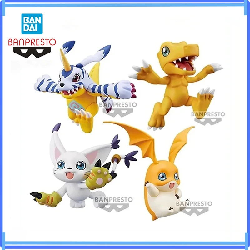 Фото Bandai Original Banpresto Dxf Adventure Archives Digimon Adventure Аниме Фигурка Tailmon Agumon Фигурка Игрушки в штучной упаковке Подарки №1