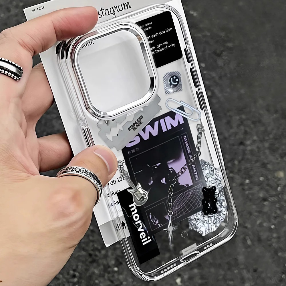 Фото Модный чехол для телефона Band Chases Atlantics для Samsung Galaxy S25 S24 S23 S22 S21 S20 Note20 FE Ultra Edge Plus 4G 5G Soft Cover №5
