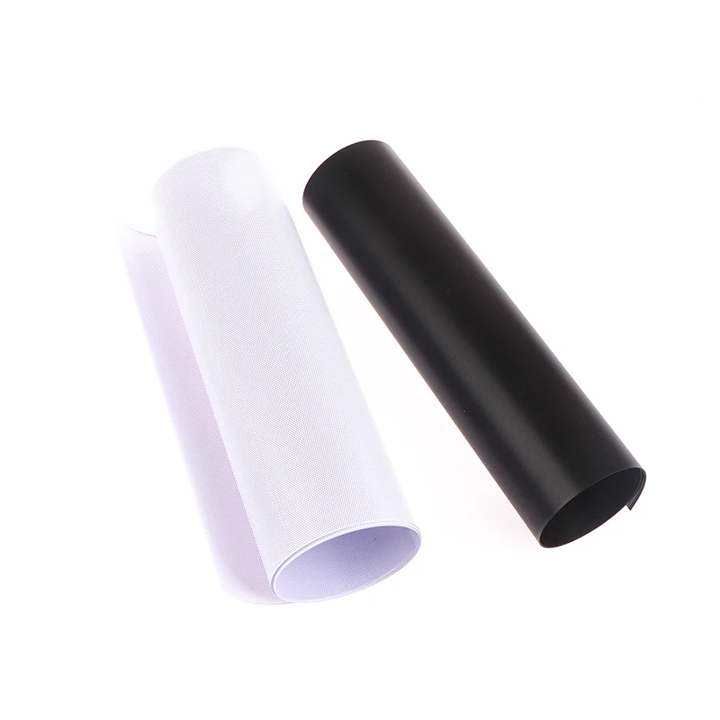 

Permanenty Diy 30X100Cm Computer Mesh Pvc Pc Case Fan Cooler Black Dust Filter Cover Thickness 0.3mm