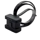 Горячая распродажа! Плоский + тонкий как лапша OBDII OBD 2 OBD2 16-контактный ELM327 штекер-Двойной Женский Y-образный сплиттер Удлинительный соединительный кабель