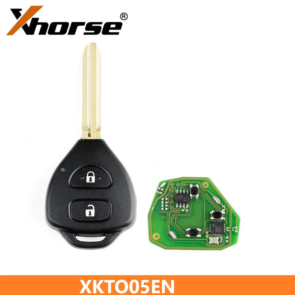 

XHORSE XKTO05EN Wired Universal Remote Key Flat 2 Buttons