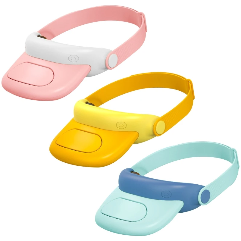 

Handsfree 360° Cooling Mini Fan Rechargeable Wearable Head Fan Sports Cooler Fan for Traveling Sport Camping Office Room
