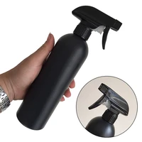 durable 500ml plastic round shoulder bottle black hairdressing supplies spray bottle oil clean bottle bottle water sprayer