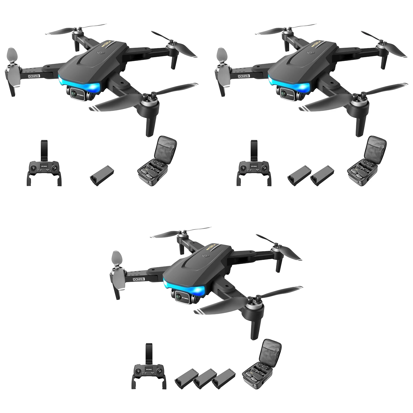 GPS RC Дрон 6K HD камера бесщеточный двигатель FPV 5G WiFi EIS Квадрокоптер черный |