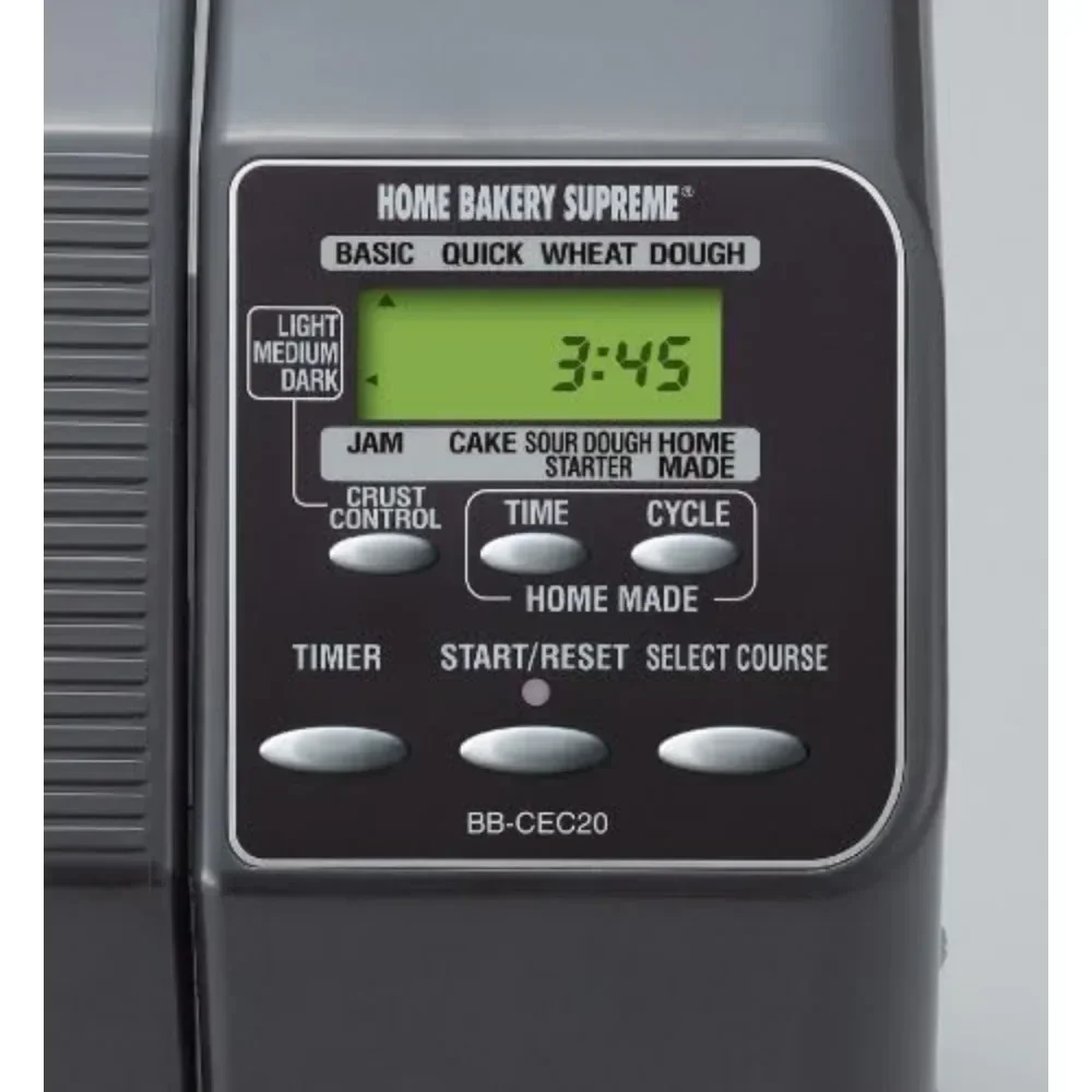 Для-Zojirushi BB-CEC20 домашняя хлебобулочная машинка Supreme 2 фунта Черная