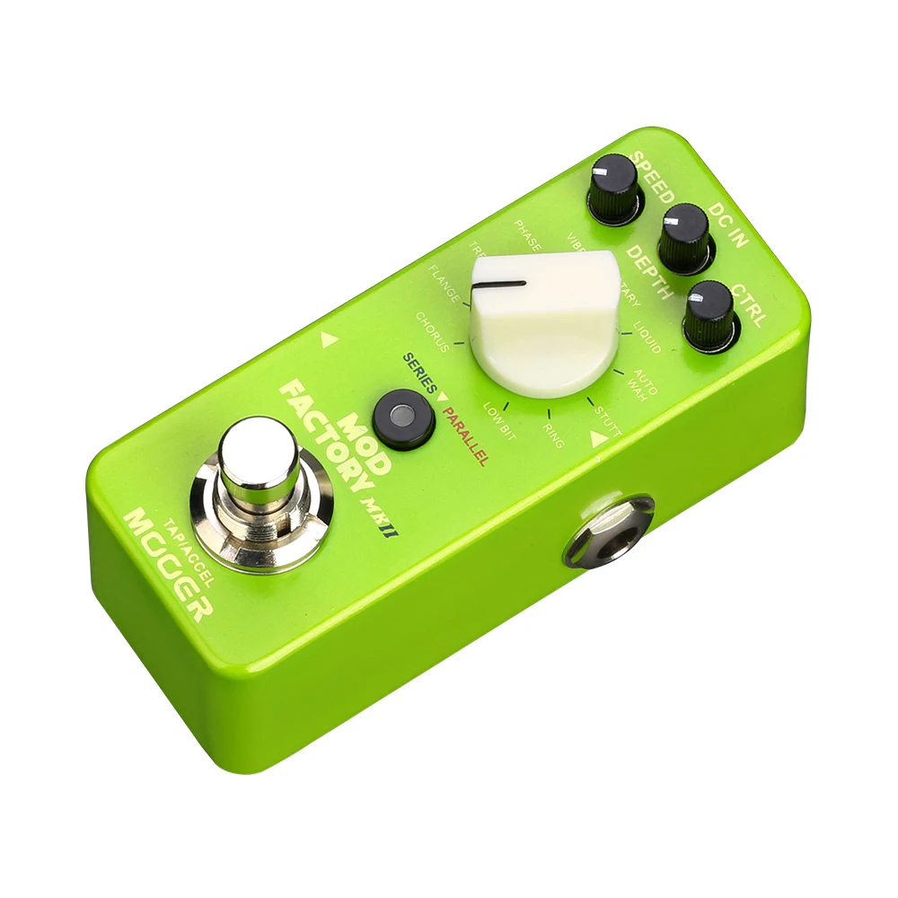 MOOER Mod Factory MKII педаль для гитарных эффектов с мультимодуляцией полностью