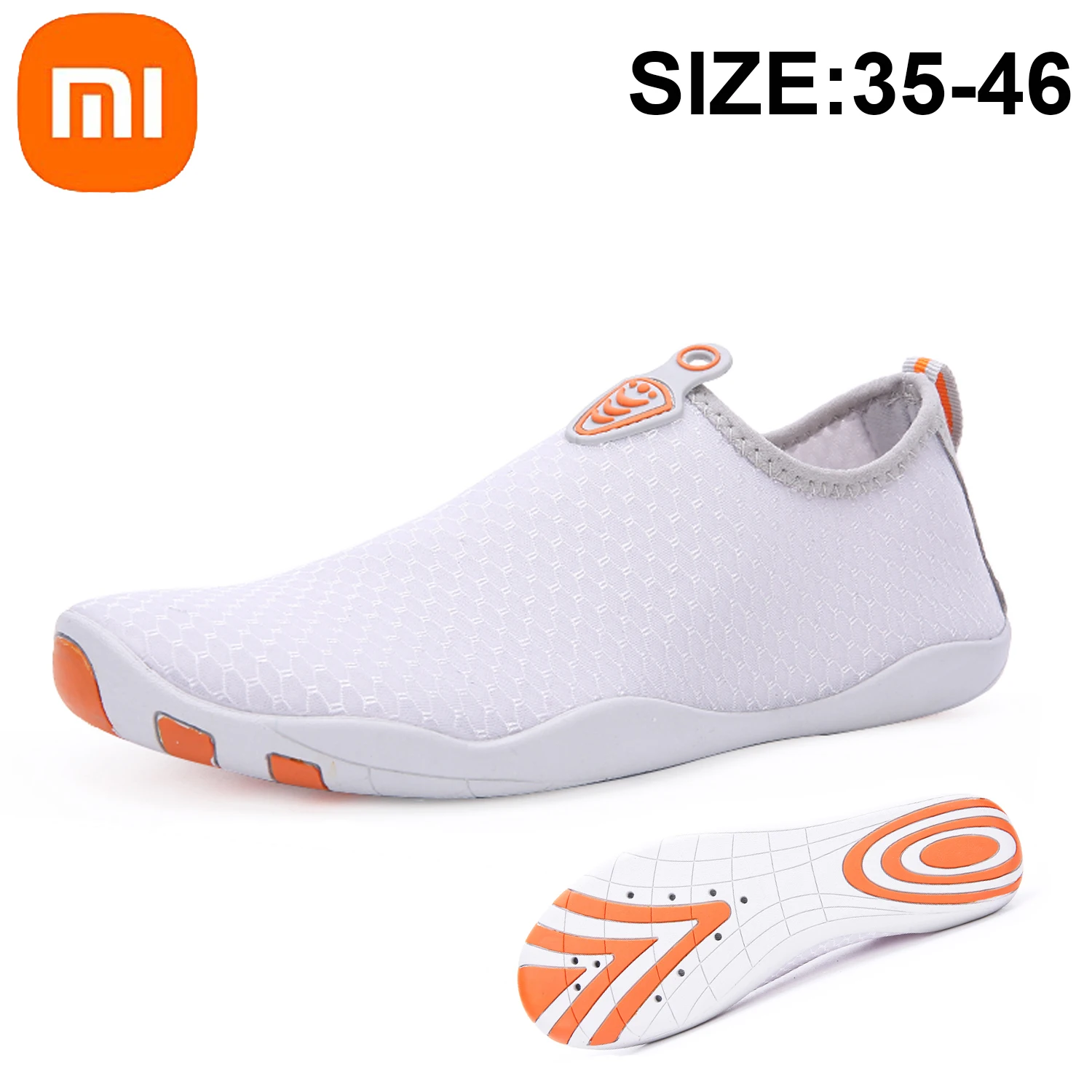 

Xiaomi Mijia Wading Shoes Unisex Beach Water Shoes Outdoor Upstream Swimming Sneaker Jogging Fitness Sneaker Women Aqua Sneakers