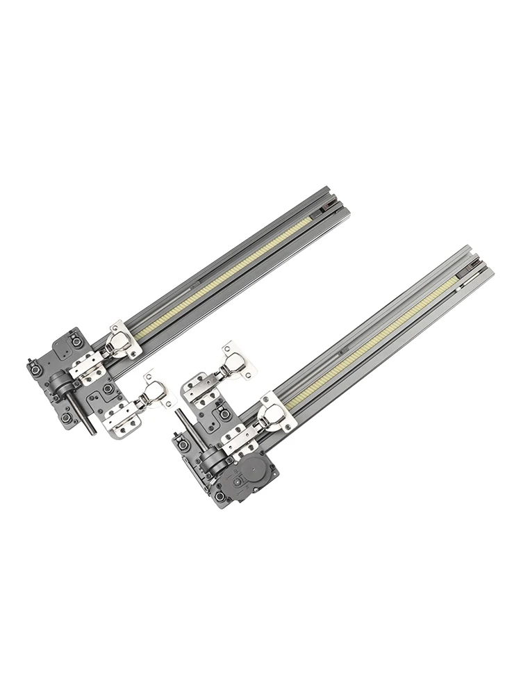 Двойной буфер скрытая Поворотная дверь направляющая шкафа карманная