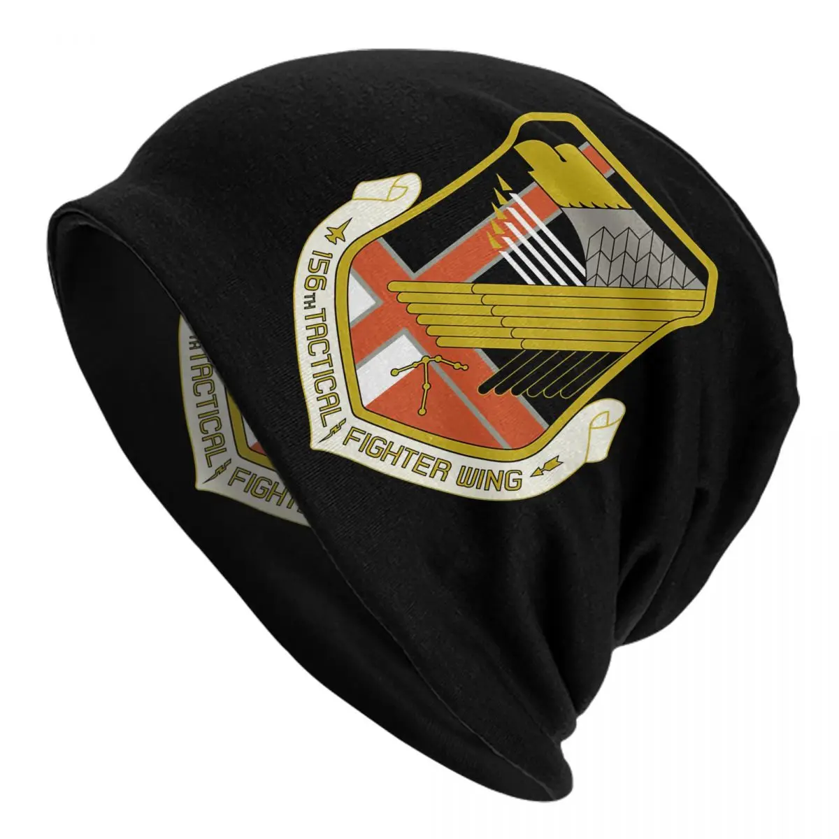 Ace Combat Yellow Squadron Adult Men's Women's Knit Hat Keep warm winter Funny knitted hat