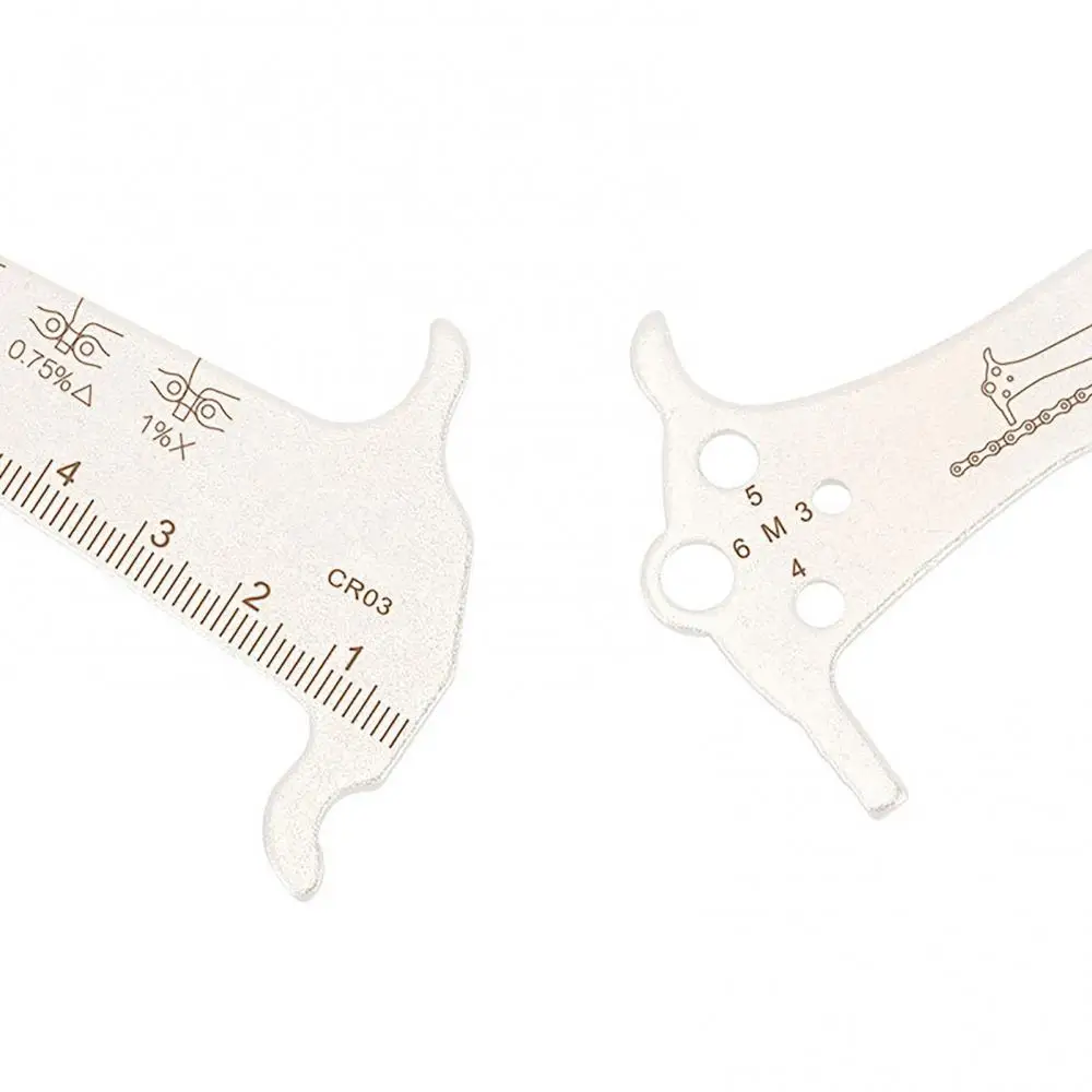 

3 в 1, линейка для измерения износа цепи и крючка