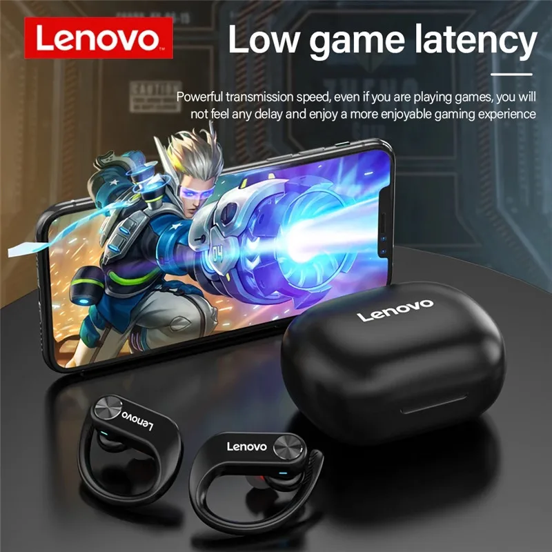 

Lenovo LP7 TWS Bluetooth 5.0 Headphone Wireless Sports Earphone IPX5 Waterproof Low Gaming Delay Headset with Battery Display