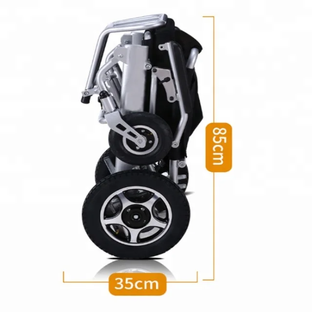 

2021 certificate remote control portable folding electric wheelchair