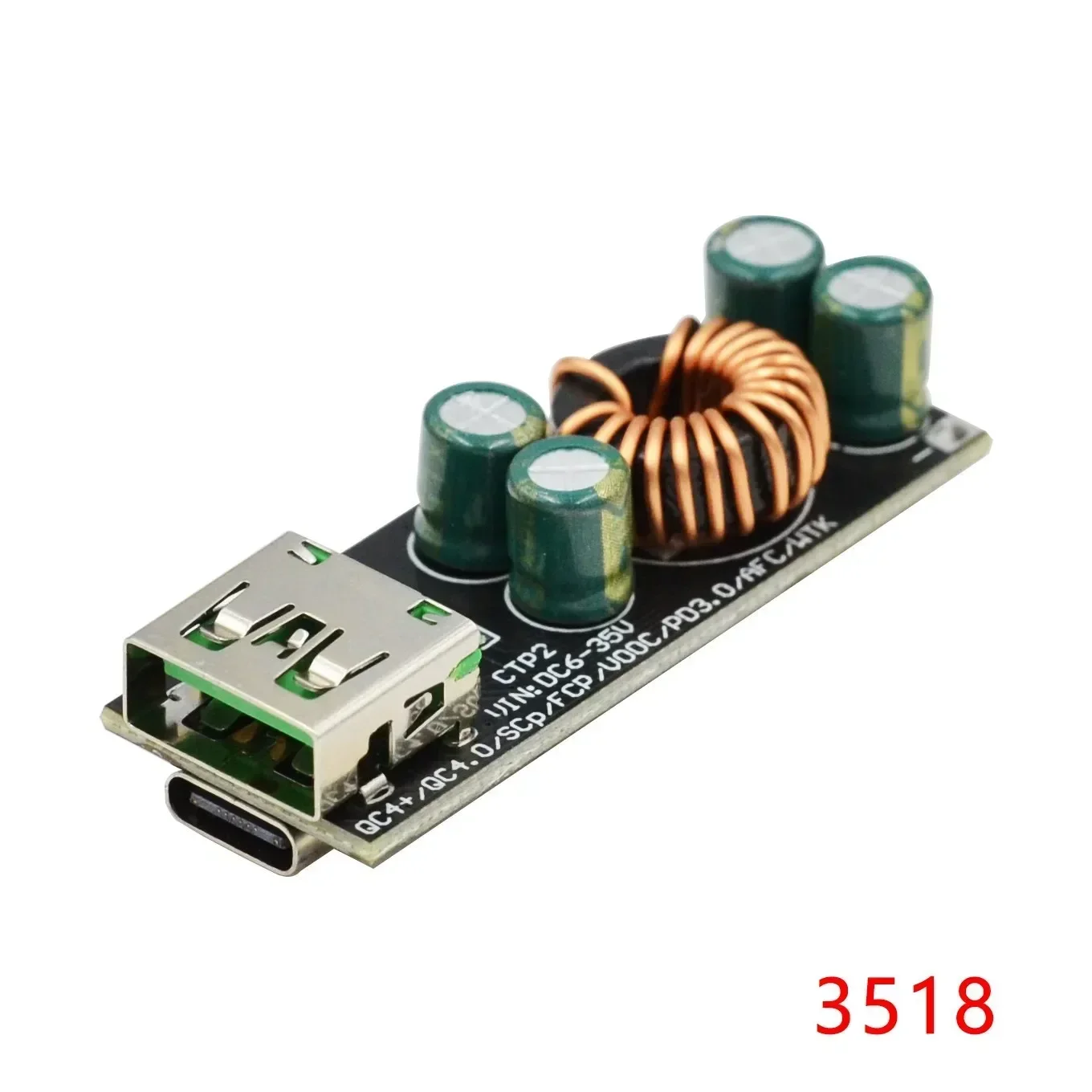 Модуль зарядного устройства для быстрой зарядки мобильного телефона с полным