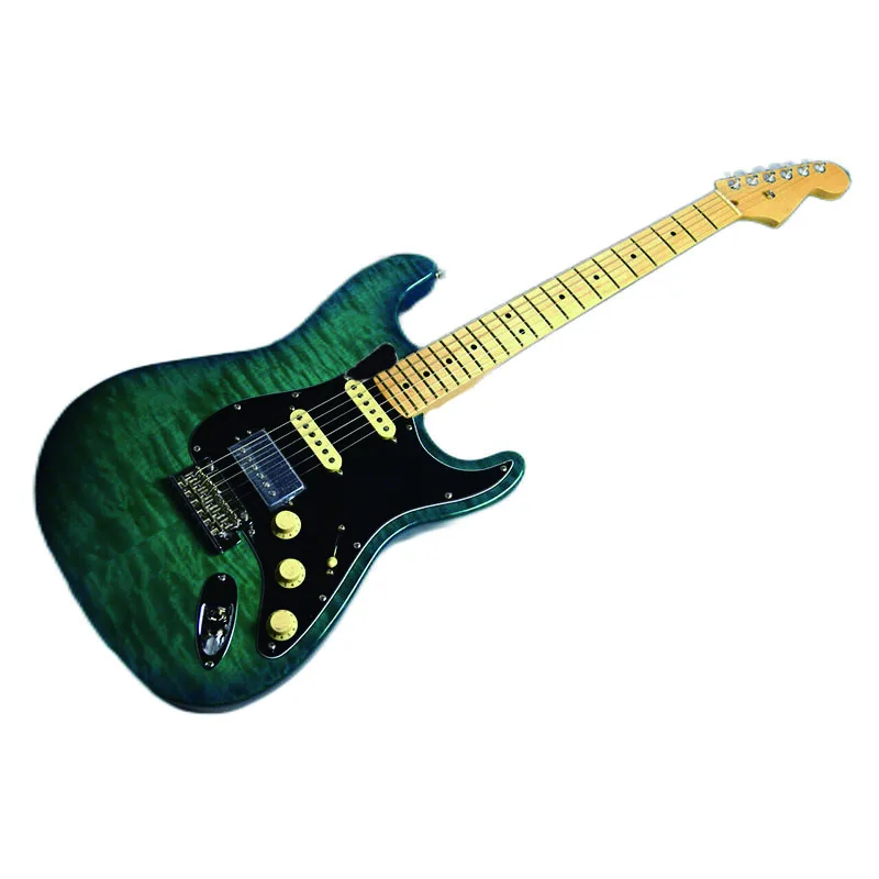

American Showcase St HSS Aqua Marine Metallic Limited to 25 Electric Guitar as same of the pictures