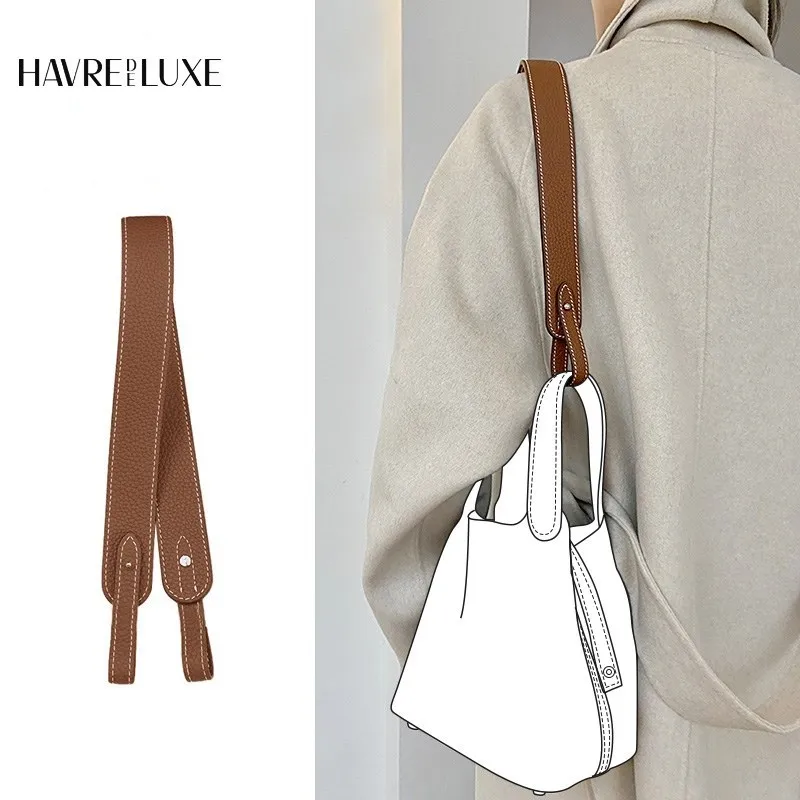 Custom Lindy Bag Evelyn Bag Shoulder Strap Bag Strap Vegetable Tanned Cowhide Togo Lychee Pattern Diagonal Shoulder Bag Strap