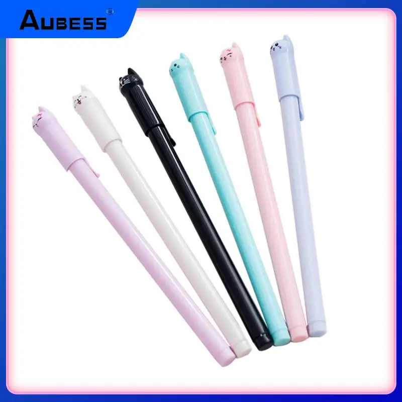 

1pc Colorful Planet Gel Pen Novelty 0.5mm Starry Black Ink Pen For Girl Gift Student Stationery School Writing Office Supplies