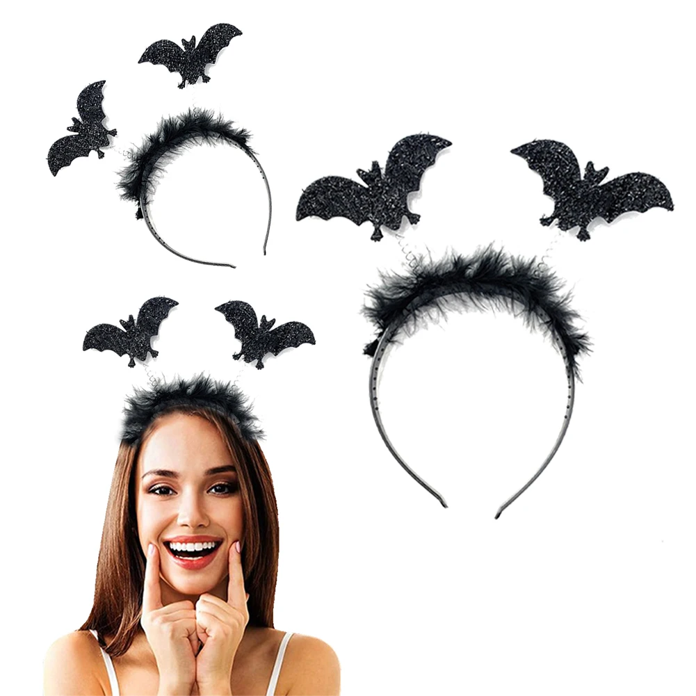 

Halloween Hairband For Kids Cute Headband Spider Bat Children's Hair Accessories Horror Party Cosplay Decorations Props