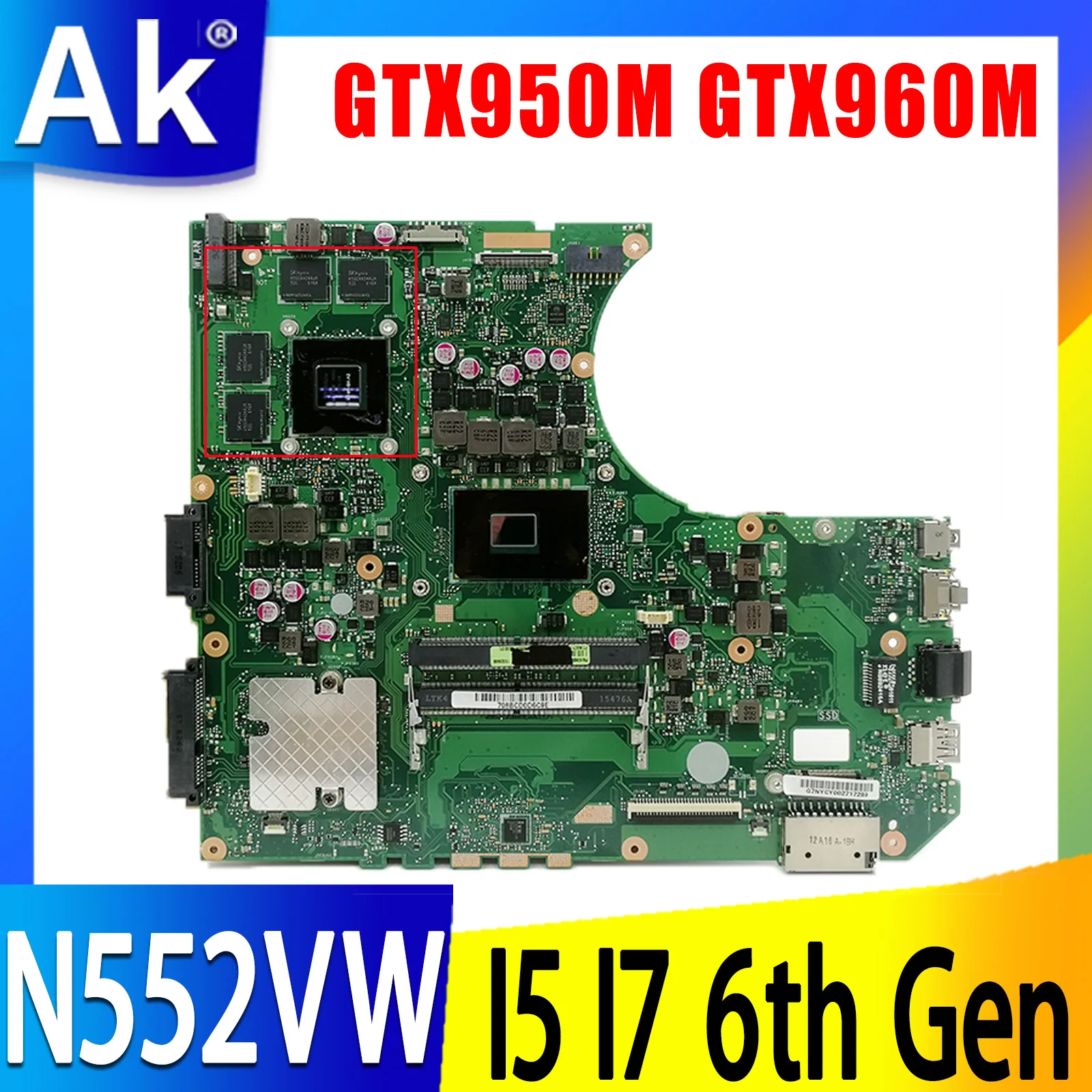   Akemy N552V   ASUS N552VW N552VX N552