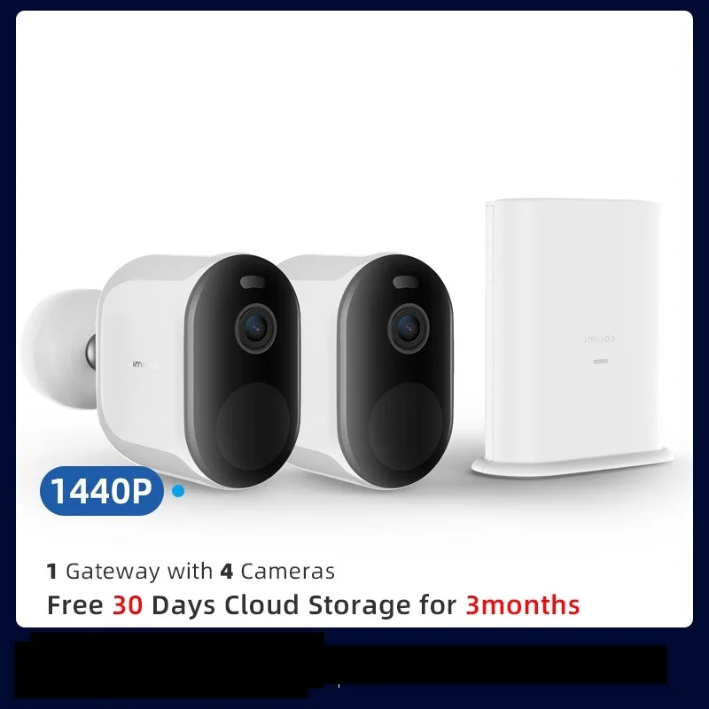

EC4 Outdoor Camera Video Surveillance 4MP IP Wireless WiFi Smart Home Security System Kits Spotlight Battery CCTV Webcam