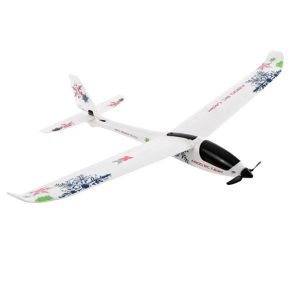 XK Toys Rc Plane Drone A800 4CH 780mm 3D6G System RC Glider Airplane Compatible Futaba RTF Kids Gift for Boys Adult enlarge
