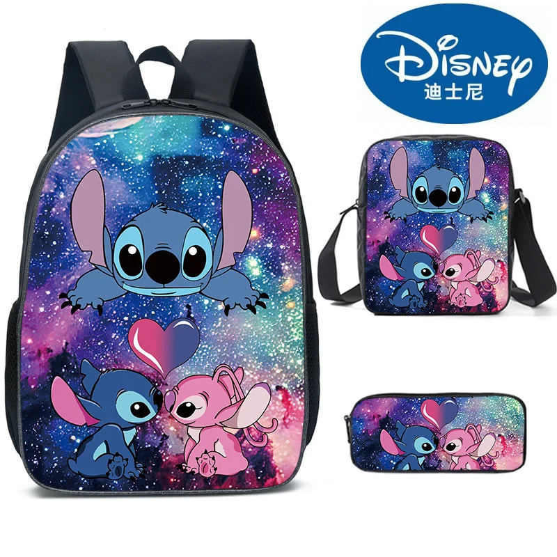 Case Shoulder Bag Fashion Cartoon Print Children Student Travel Bags Gift