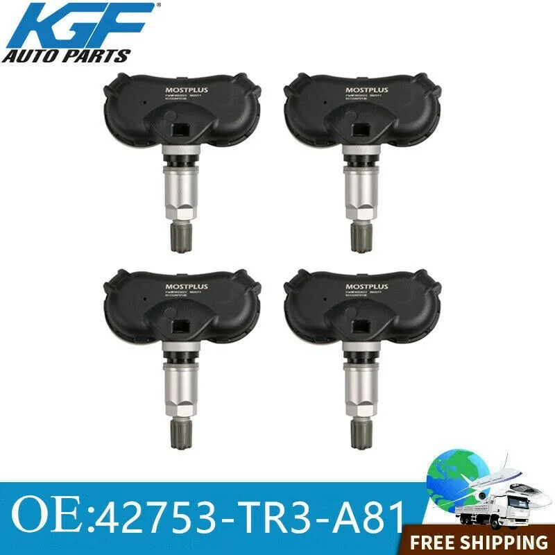 

4x 42753-TR3-A81 датчик давления в шинах TPMS для HONDA CIVIC/ FIT/замена элемента