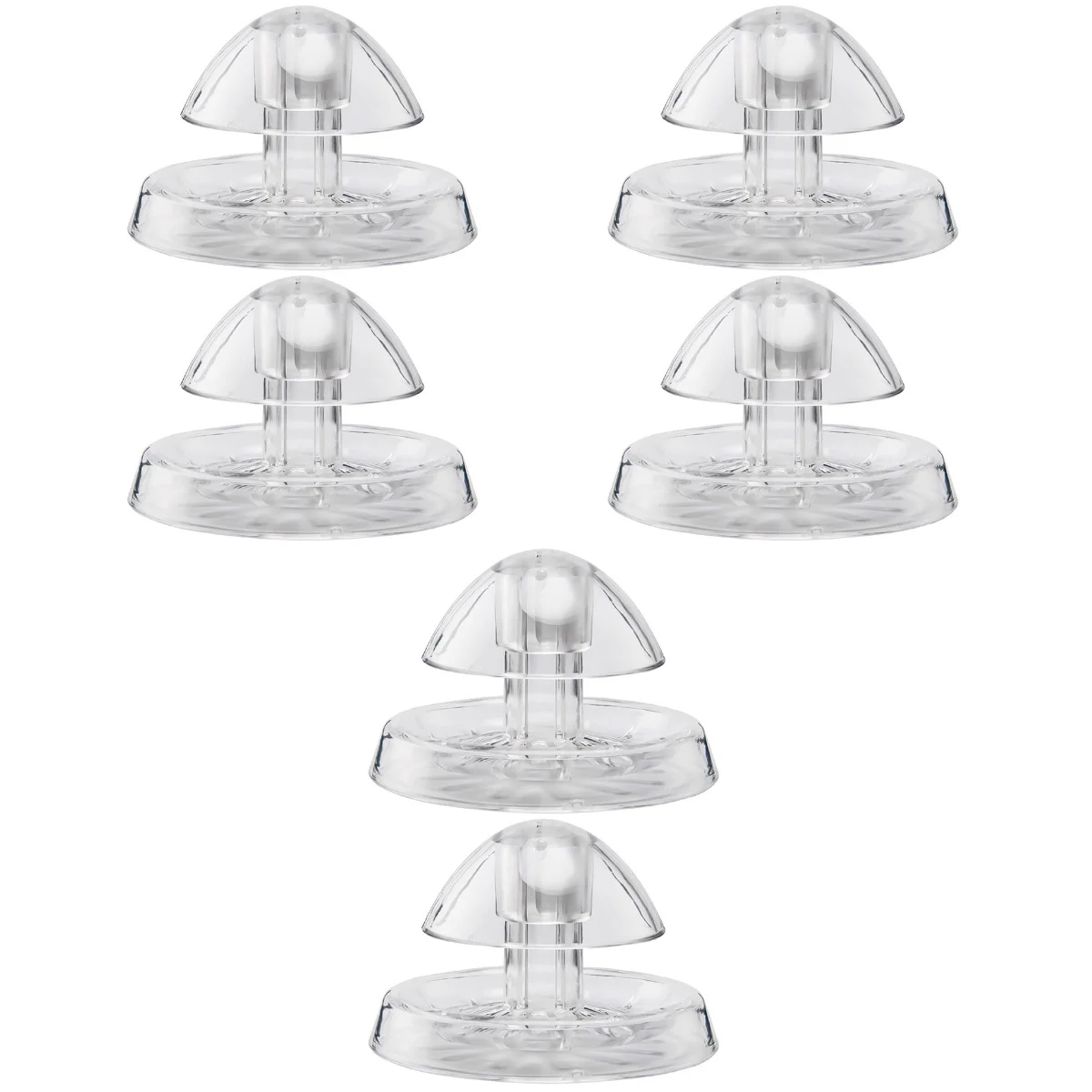 

6 Pcs Snail Trap Multipurpose Tool Convenient Small Aquarium Water Taste Multi-use Removal Plastic Transparent