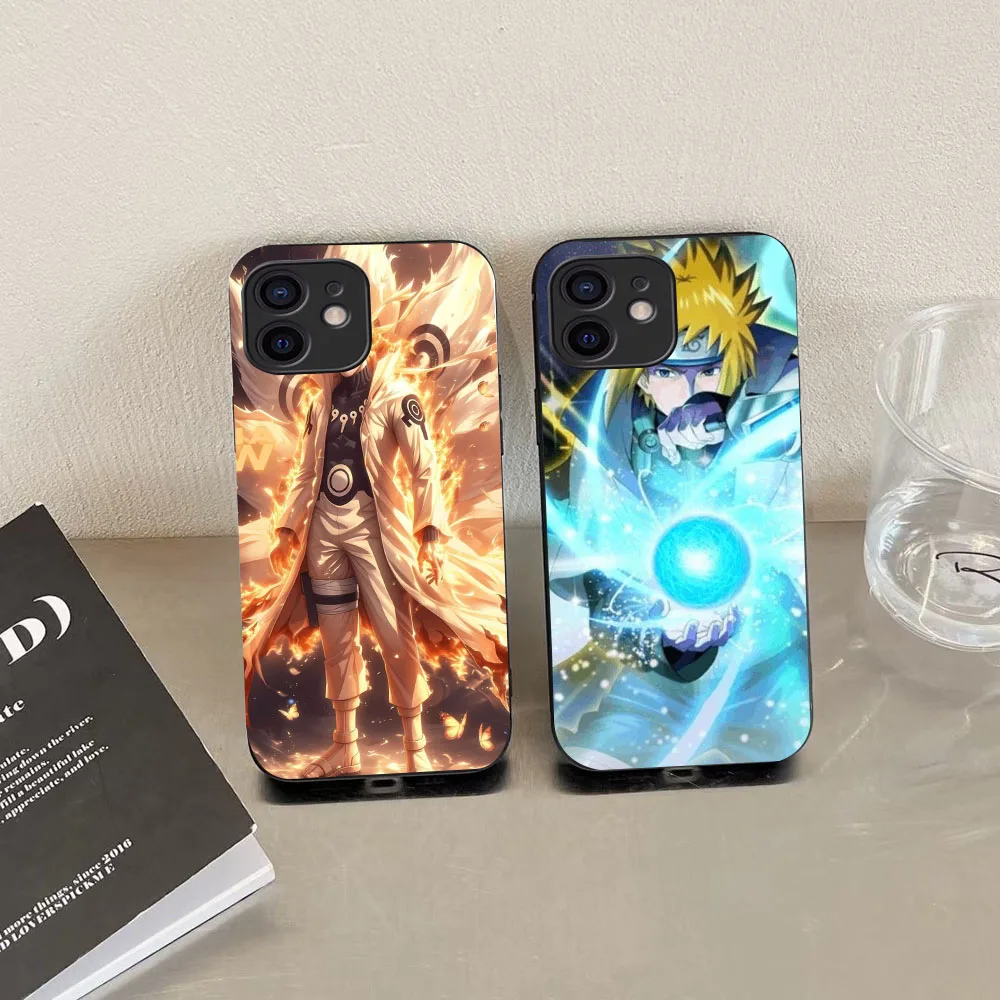 WRA-17 Naruto Black Flexible TPU Case For OPPO A73 74 76 77 78 80 83 93 96 94 F15 Find X3 X5 Pro Neo