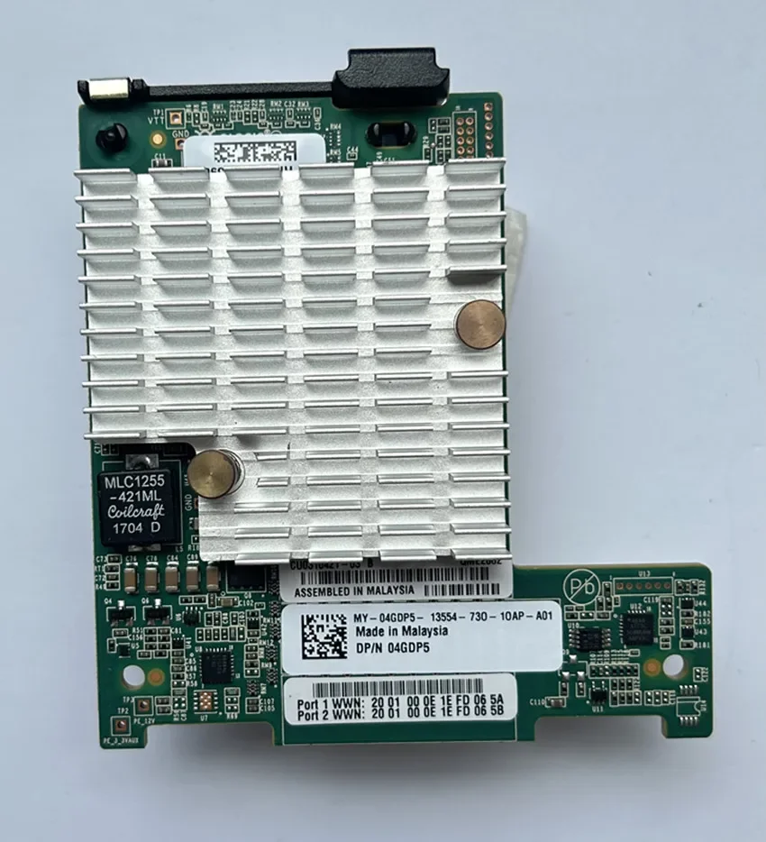 Qlogic QME2662 16 ГБ лезвие FC HBA карта 04GDP5 QLE2662 4GDP5