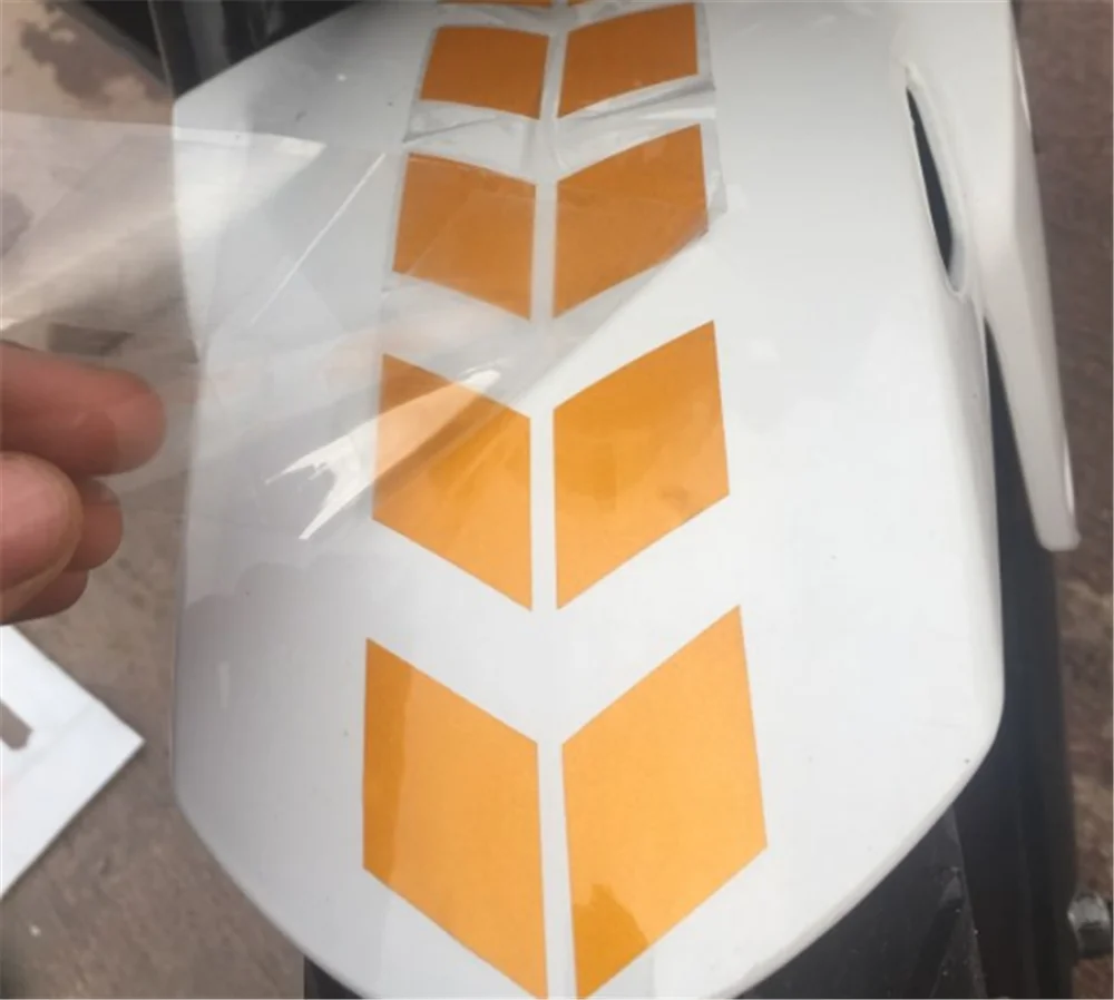 

Motorcycle shape reflective sticker wheel fender decal decoration for KTM 250EXC-R 300XC-W 300EXC 300XC 350SX-F XC-F XCF-W