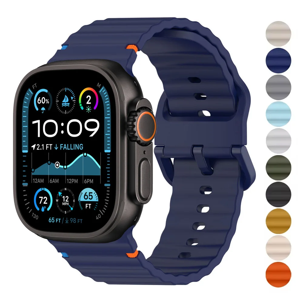 Силиконовый ремешок для Apple Watch Lbiaodai