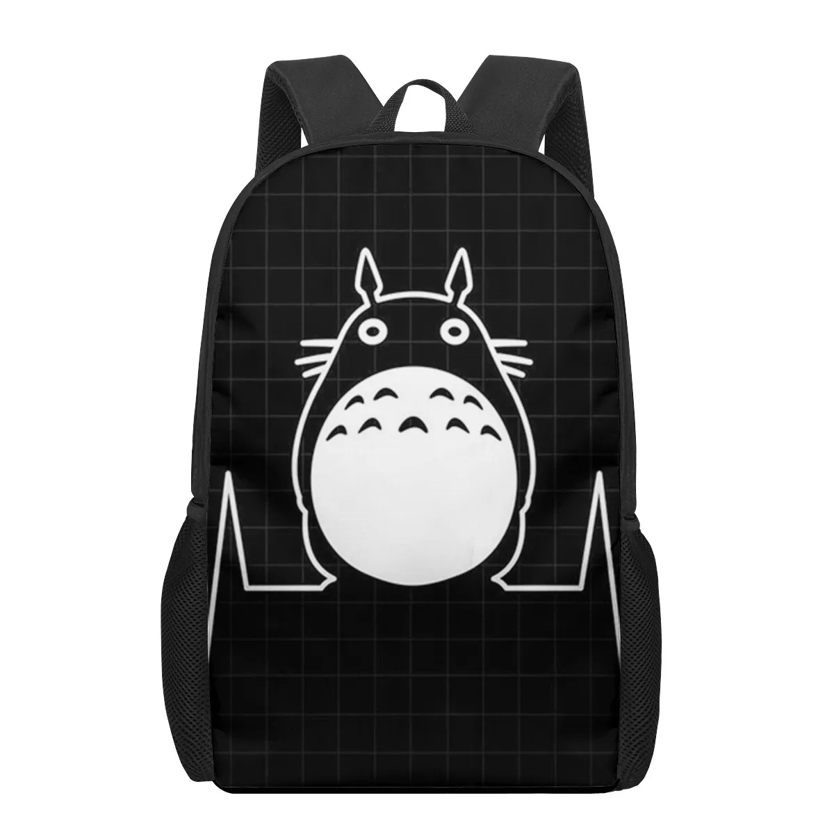 Tonari no Totoro Anime 3D Pattern School Bag for Children Girls Boys Casual Book Bags Kids Backpack Boys Girls Schoolbags Bagpac