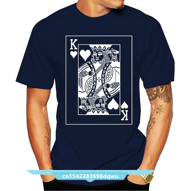 

Футболка с надписью «KING» для мужчин и женщин, 810