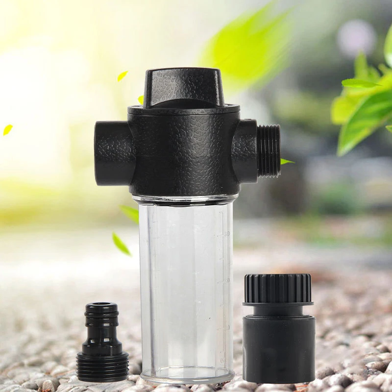 

1pcs Household Car Wash High-pressure Water Gun Accessories Car Wash Gun Quick Connect Foam Pot Three Piece Set