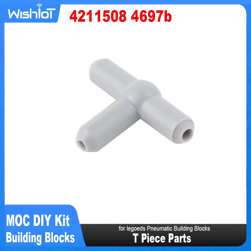 Технические детали пневматические Т-образные силовые кирпичи совместимые с legoeds